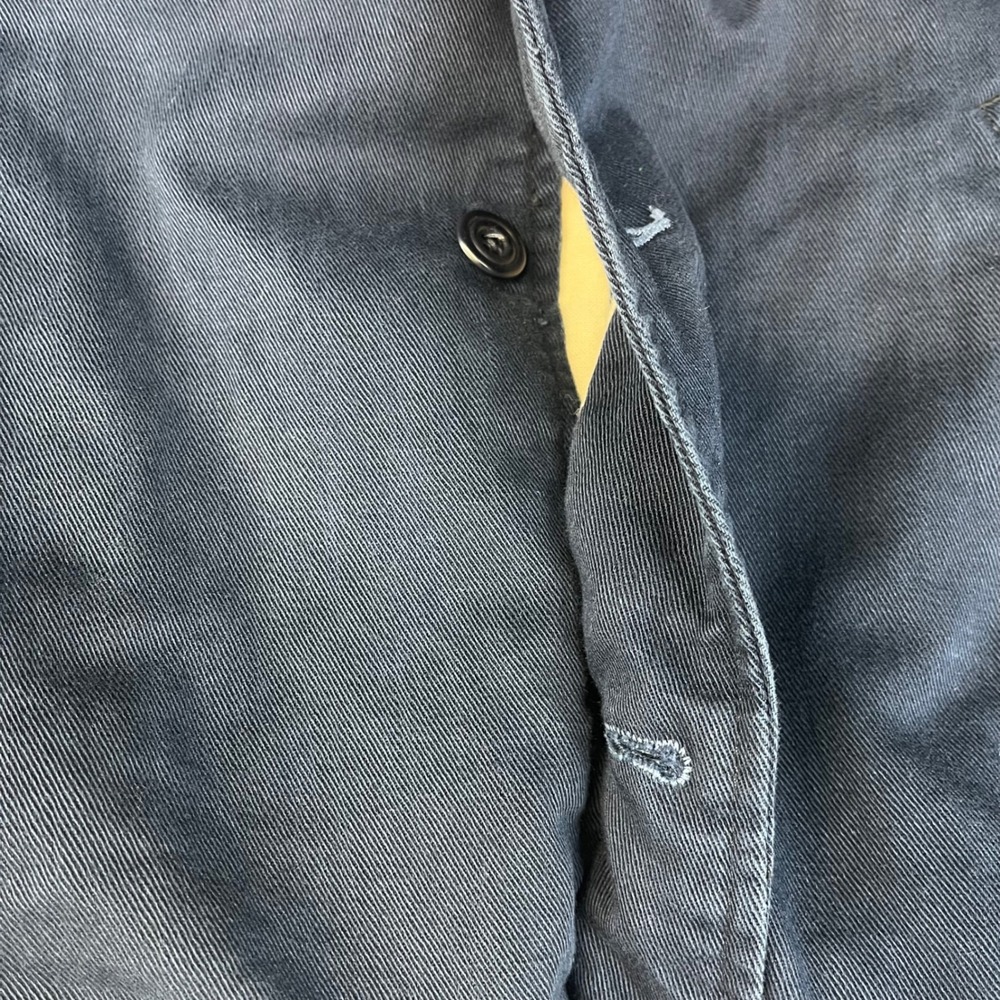 Polo Ralph Lauren Bleecker N.Y.C Letterman Jacket Mens M Navy Blue Varsity - Picture 13 of 15